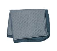 Furhaven Housse de Rechange pour lit de Chien résistante à l'eau pour intérieur/extérieur - Matelas Convertible, Lavable - Bleu Calme - Jumbo (Taille XL)
