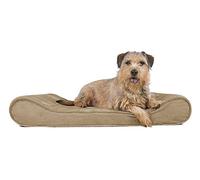 Furhaven pour Animal Domestique Petite Microvelvet Luxe Chaise Longue orthopédique pour Animal Domestique