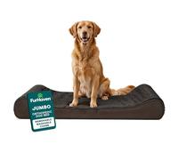 Furhaven pour Animal Domestique Petite Microvelvet Luxe Chaise Longue orthopédique pour Animal Domestique