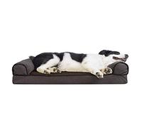 Furhaven Refroidissement Gel Infusé en Mousse à mémoire Dessus Lit pour Chien Canapé pour Chiens et Chats