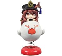 Furina, Pardofelis, Raiden Mei, Klee, Anya Forger, Hutao Figure, Q Version Rocking Figurine 10cm / 3,9 Pouces Handmade Statue Collection Gift (f)