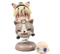 Furina, Pardofelis, Raiden Mei, Klee, Anya Forger, Hutao Figure, Q Version Rocking Figurine 10cm / 3,9 Pouces Handmade Statue Collection Gift (e)