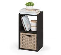 Furinno 18049EX Pelli Cubique Armoire de Rangement , 2x1, Expresso