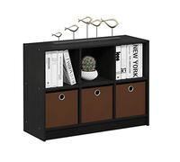 Furinno 99940Am/Mbr Basic Rangement de Bibliothèque Basique 3x2 , Americano / Brun Moyen
