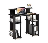 Furinno Bureau d'Ordinateur, Noyer, Taille Unique, Bois dense, Noix, One Size