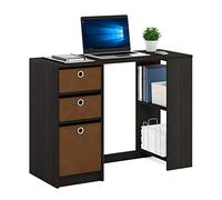 Furinno Bureaux d'Ordinateur, Bois, Expresso, Taille Unique, dense, Marron, One Size