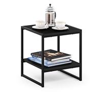 Furinno Camnus Table de Bout à 2 Niveaux Modern Living, Americano, Chêne, One Size