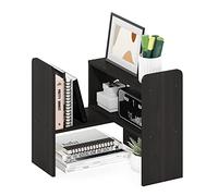 Furinno Classic Organisateur de Rangement pour Bibliothèque de Bureau pour Dournitures de Maison et de Bureau, Expresso