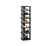 Furinno Compact Étagère À Chaussures, Organisateur De Chaussures À 8 Niveaux, Rangement pour Chaussures, pour Placard, Entrée, Bureau, Garage, Couleur Expresso