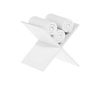 Furinno Cubicle Organisateur de Cube d'étagère en Forme de X, Blanc