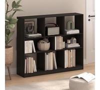 Furinno DALY - Étagère à livres à 8 cubes horizontaux pour salon, chambre à coucher, bureau à domicile, expresso foncé, 10,9 x 47,2 x 39,4 cm