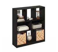 Furinno DALY Étagère, Bibliothèque À 8 Cubes, Étagère De Rangement Horizontale, 10,9 X 35,4 X 39,4 Cm, pour Salon, Chambre, Bureau, Couleur Expresso