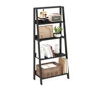 Furinno Échelle de Bibliothèque à 5 Niveaux, Expresso