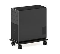 Furinno Econ Assistance pour Le Bureau à Domicile pour Unité Centrale et Imprimante à roulettes, Expresso