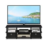 Furinno Econ TV entertainment Center avec Bacs de Rangement, Espresso/Noir, One Size