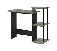 Furinno EFFICIENT Bureau pour Ordinateur Portable, Ordinateur De Jeu Et Bureau À Domicile, Salle D'Étude, Chambre D'Étudiant, Chêne Français.