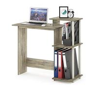 Furinno Efficient Home Bureau pour D'ordinateur Portable, Chêne Sonoma/Blanc