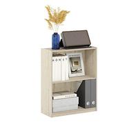 Furinno Gruen Bibliothèque Ouverte à 2 Niveaux, Pin métropolitain