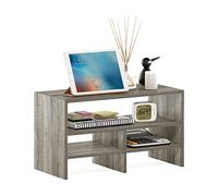 Furinno Hermite Bibliothèque de Bureau, Chêne français