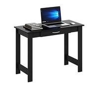 Furinno Jaya Bureaux d'Ordinateur, Bois, Noir, Taille Unique, One Size