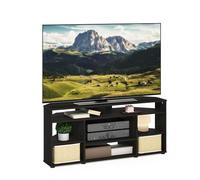 Furinno Jensen Meuble TV d'angle TV jusqu'à 55 Pouces, Expresso