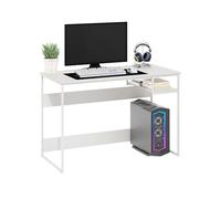 Furinno Moretti Bureau D'étude de Style de Vie Moderne, Blanche Unie/Blanche