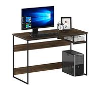 Furinno Moretti Bureau D'étude de Style de Vie Moderne, Engineered Wood, Noyer Columbia, 100,6(L) x 113(H) x 80,3(P) cm