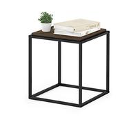 Furinno Moretti Modern Lifestyle Stackable Shelf, 1-Tier, Walnut, Engineered Wood, Noyer Columbia, 38,1 (L) x 44,2 (H) x 38,1 (P) cm