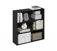 Furinno PASIR Étagère, Bibliothèque À 3 Niveaux avec Étagère Ouverte, 9,3 X 31,3 X 31,5 Cm, pour Salon, Chambre, Bureau, Couleur Expresso.