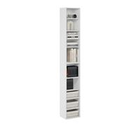 Furinno Pasir Étagère Ouverte 10 Niveaux, Blanc