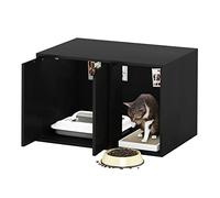 Furinno Peli Enceinte pour Bac à Litière, Bois d'ingénierie, Americano, 39,6 (P) x 60 (L) x 40 (H) cm