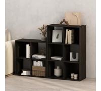 Furinno PELLI Étagère à Livres, bibliothèque à 4 Cubes, bibliothèque Organisateur de Rangement à Cubes, 29.7 x 60.2 x 60.5, pour Salon, Chambre, Bureau à Domicile, Espresso