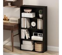 Furinno Simple étagère Ouverte, bibliothèques, 4 Niveaux, Espresso, Expresso