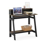 Furinno Simplistic A Frame Bureau d'Ordinateur, Noyer Columbia, One Size