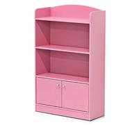 Furinno Stylish Kidkanac Bibliothèques, Bois, Rose, Taille Unique, dense, One Size
