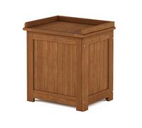 Furinno Tioman Extérieur Bois dur Boîte de Rangement, Naturel