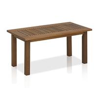 Furinno Tioman Hardwood Table Basse d'Extérieur Teck, Naturel, One Size