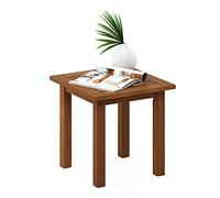 Furinno Tioman Hardwood Table de Bout Huile de Teck, Naturel, One Size