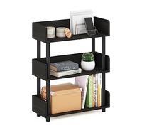 Furinno Turn-N-Tube Présentoir à 3 Niveaux sans Outils, Expresso