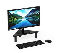 Furinno Turn-N-Tube Support de Moniteur à Coin, Expresso/Noir