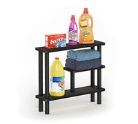 Furinno Turn-N-Tube Support de Rangement Fin et Peu Encombrant, Expresso/Noir