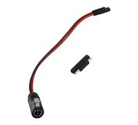 Furion Câble solaire 10 AWG avec 2 broches vers adaptateur SAE pour panneau solaire pour station d'alimentation de balcon 0,4 m