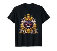 Furious Boule de Bowling Couronne Trophée Trône T-Shirt