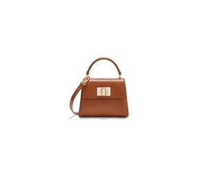 Furla - 1927 Borsa A Mano Mini - Femme - Sacs - Brun - Taille: ONE Size