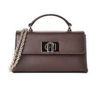 Furla 1927 Mini sac à main Cuir véritable 18 cm gris