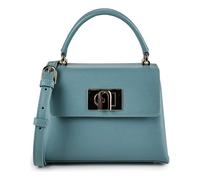 Furla 1927 Sac à main Cuir véritable 21 cm bleu