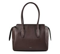 Furla Ambra Sac de shopper L Cuir véritable 35 cm brun