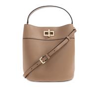 Furla - Amelia Medium Handheld Bucket Bag - Femme - Sacs - Brun - Taille: ONE Size