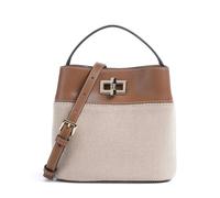 Furla Amelia Mini Sac seau marron, toile, femme