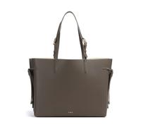 Furla Ava L Cabas gris, cuir grainé, femme